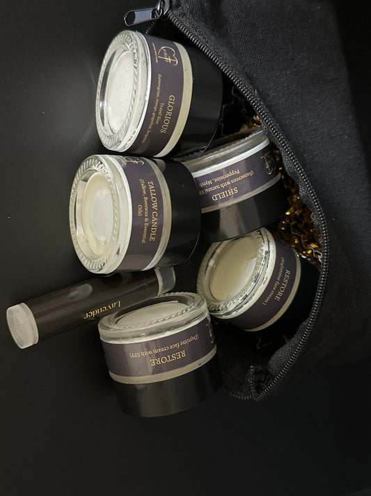 Travel Kit - All Your Tallow Needs In One Bag